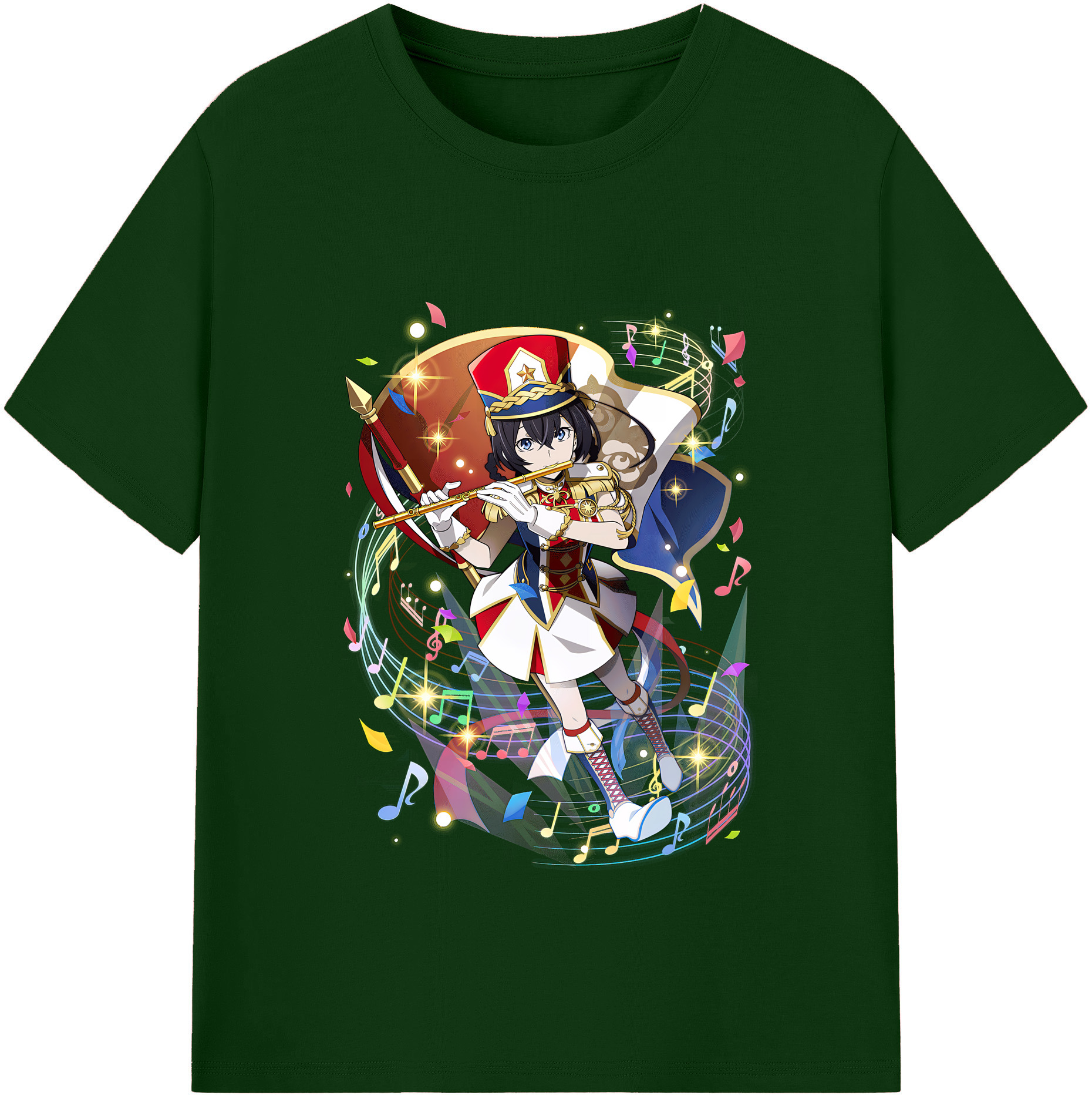 （画像用） 文豪ストレイドッグス Bungo Stray Dogs 綿100％半袖Tシャツ（フロントプリント）